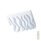 M5044R Arena Bathroom Ceiling / Wall Light Medium Square 40W LED Dimmable Matt White / Acrylic
