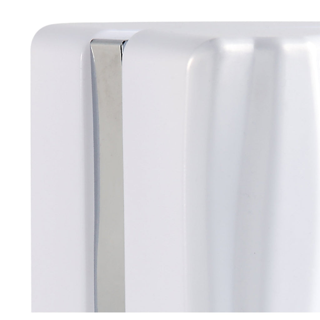 M5046 Arena Bathroom Table Lamp 8W LED White IP20 Polished Chrome/White Acrylic