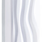M5047 Arena Bathroom Wall Lamp 12W LED White Polished Chrome / White Acrylic