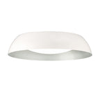 M4846 Argenta Flush Ceiling Large 30W LED Matt White/Silver/White Acrylic