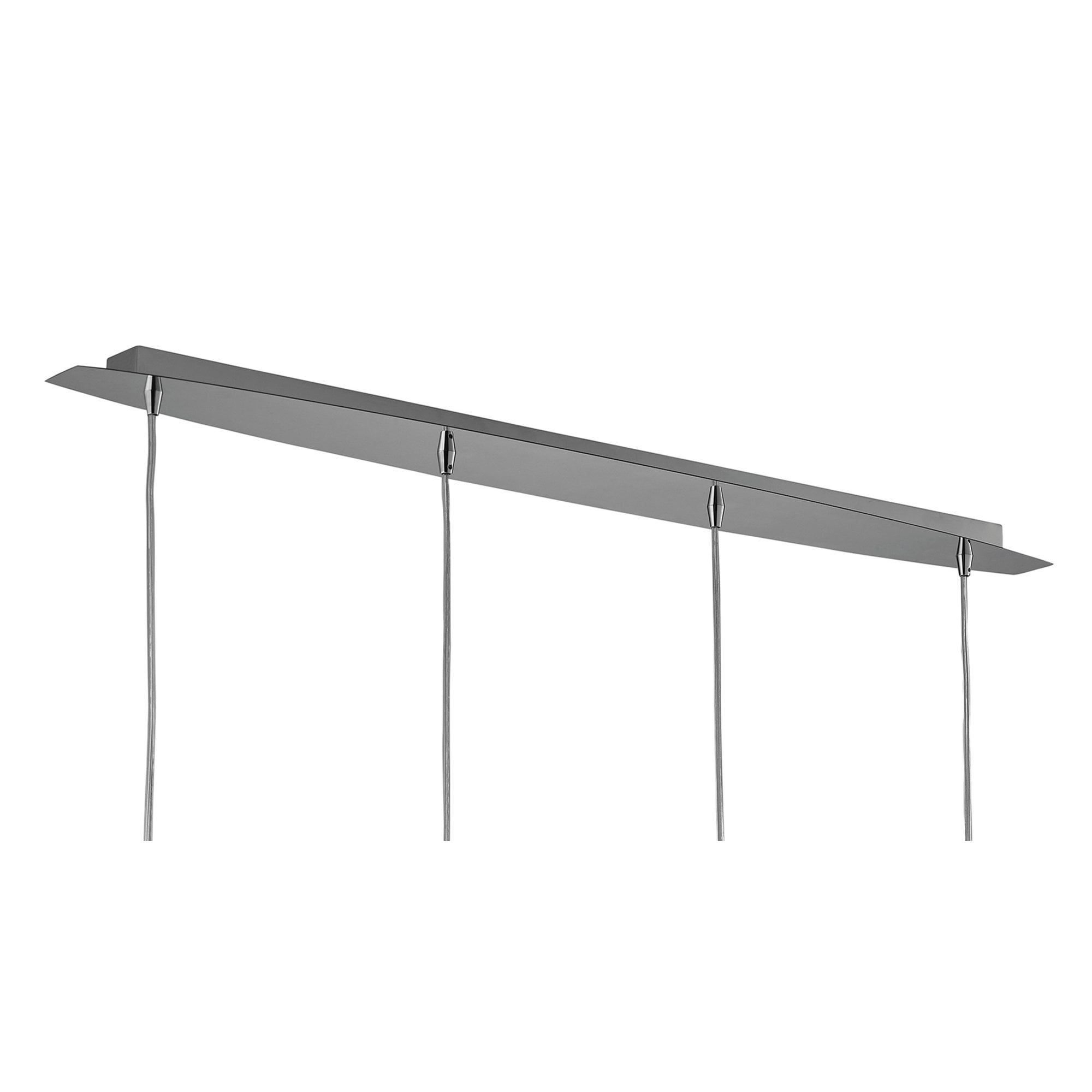 M3950 Artic Linear Pendant 4 Light G9 Line Polished Chrome