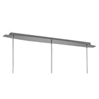 M3951 Artic Linear Pendant 3 Light G9 Line Small Polished Chrome