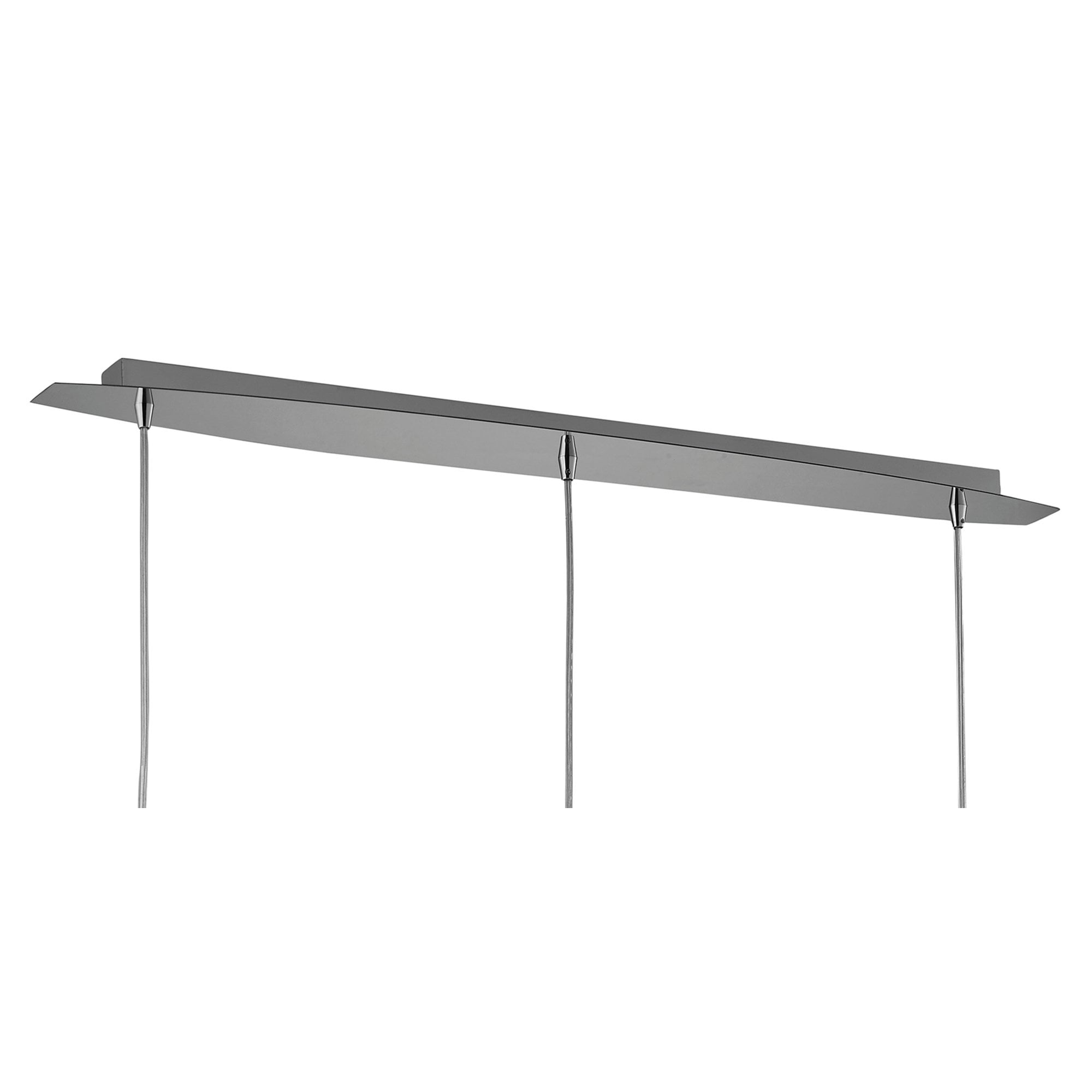 M3951 Artic Linear Pendant 3 Light G9 Line Small Polished Chrome
