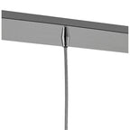 M3951 Artic Linear Pendant 3 Light G9 Line Small Polished Chrome