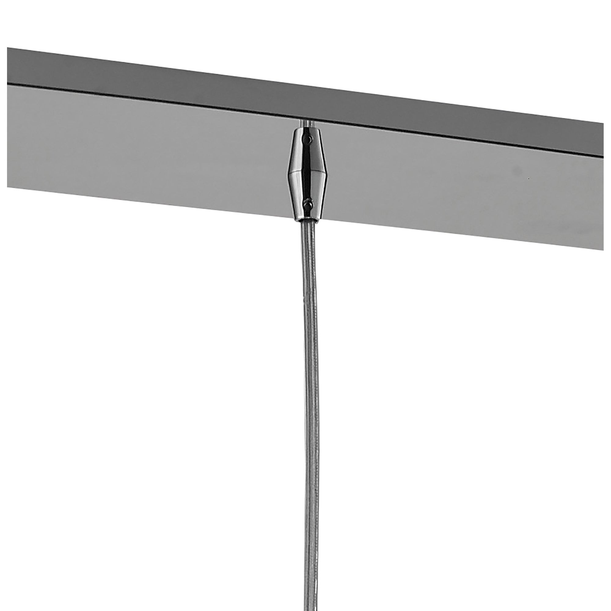 M3951 Artic Linear Pendant 3 Light G9 Line Small Polished Chrome