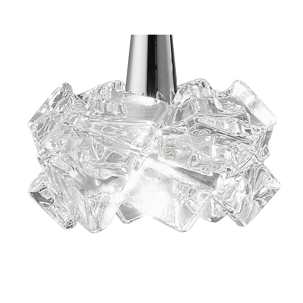 M3951 Artic Linear Pendant 3 Light G9 Line Small Polished Chrome