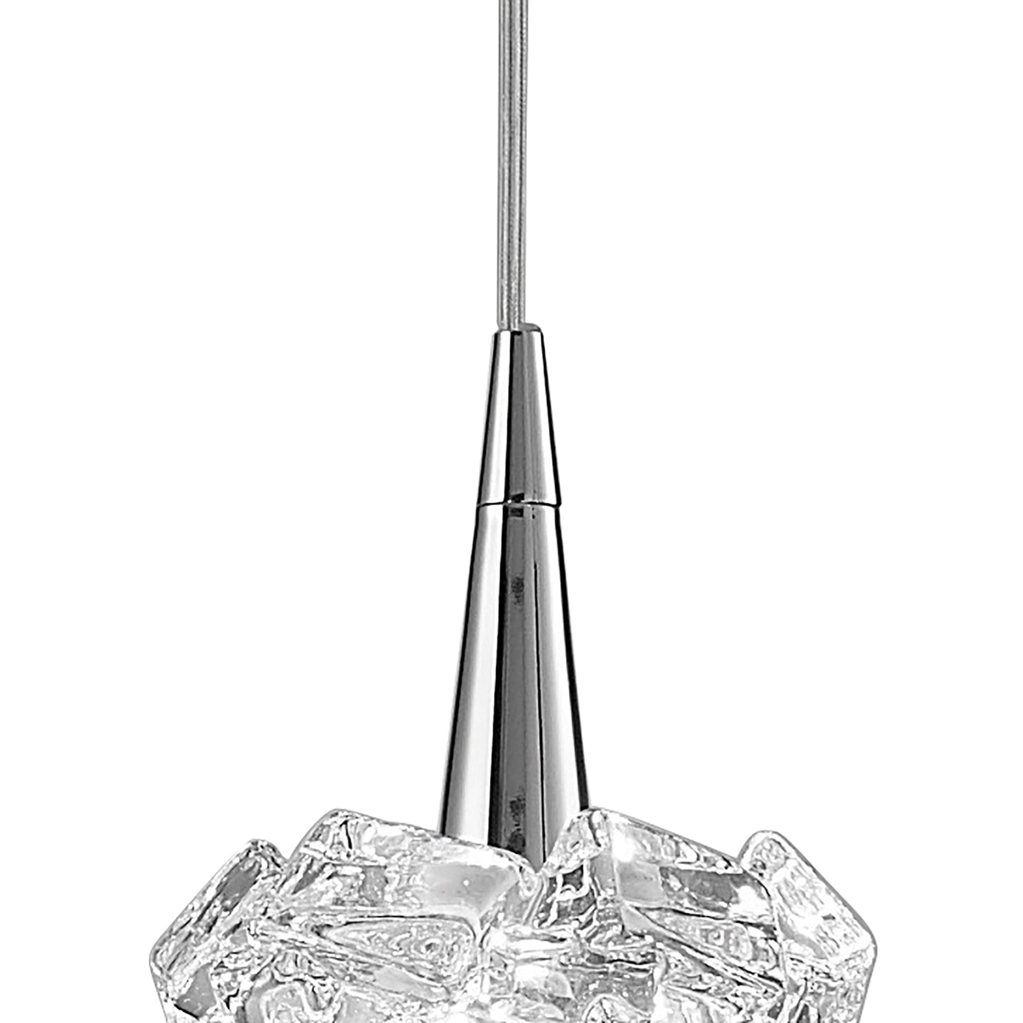 M3953 Artic Pendant 1 Light G9 Small Polished Chrome