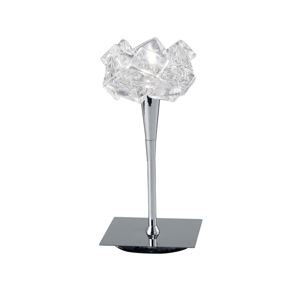 M3958 Artic Table Lamp 1 Light G9 Polished Chrome