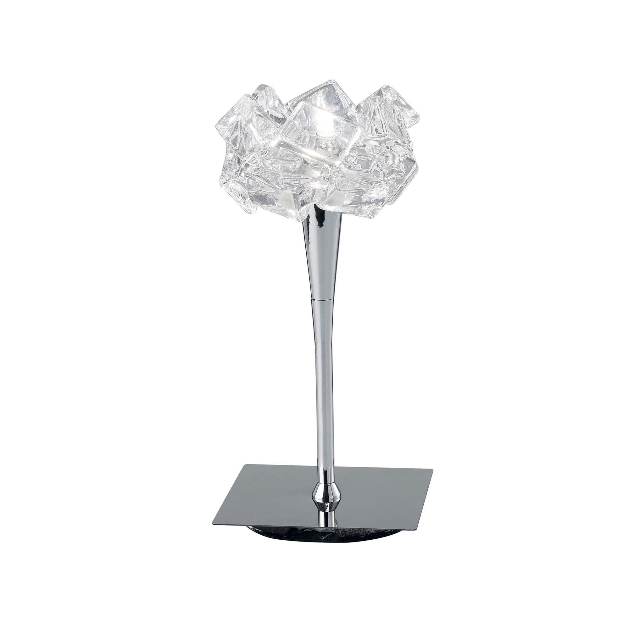 M3958 Artic Table Lamp 1 Light G9 Polished Chrome