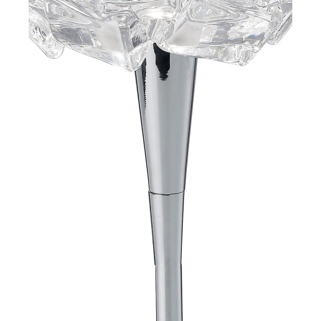 M3958 Artic Table Lamp 1 Light G9 Polished Chrome