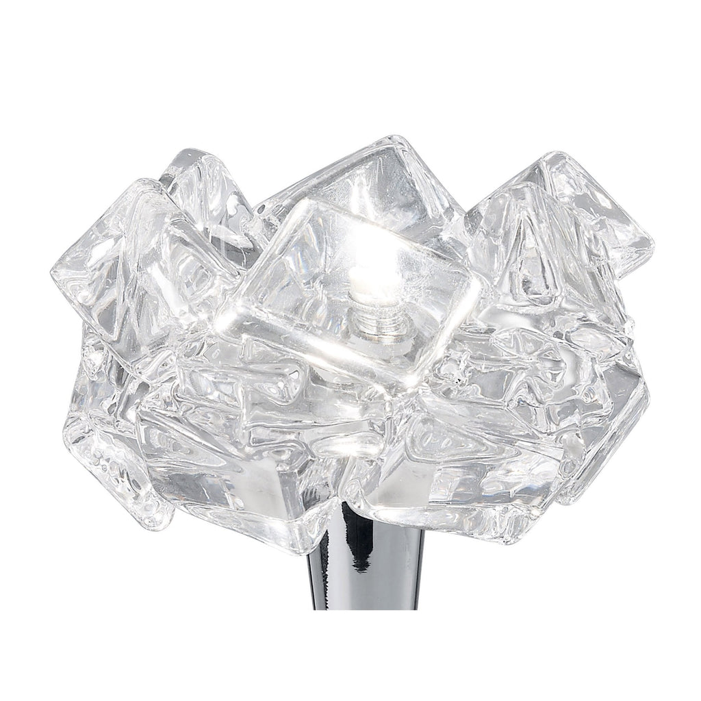M3958 Artic Table Lamp 1 Light G9 Polished Chrome