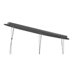 M3961 Artic Linear Pendant 3 Light E27 Line Large Polished Chrome
