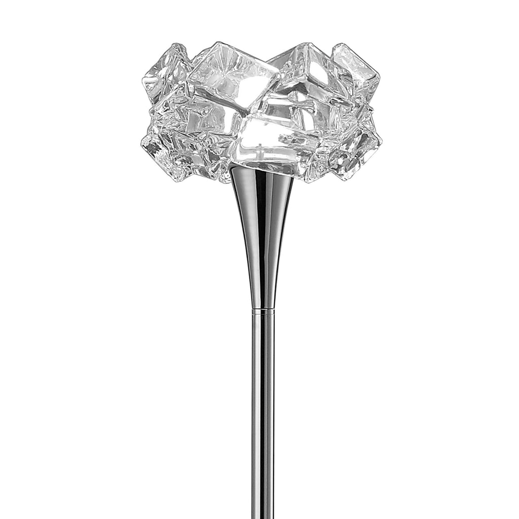 M3969 Artic Floor Lamp 1 Light E27 Polished Chrome