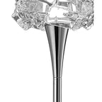 M3969 Artic Floor Lamp 1 Light E27 Polished Chrome