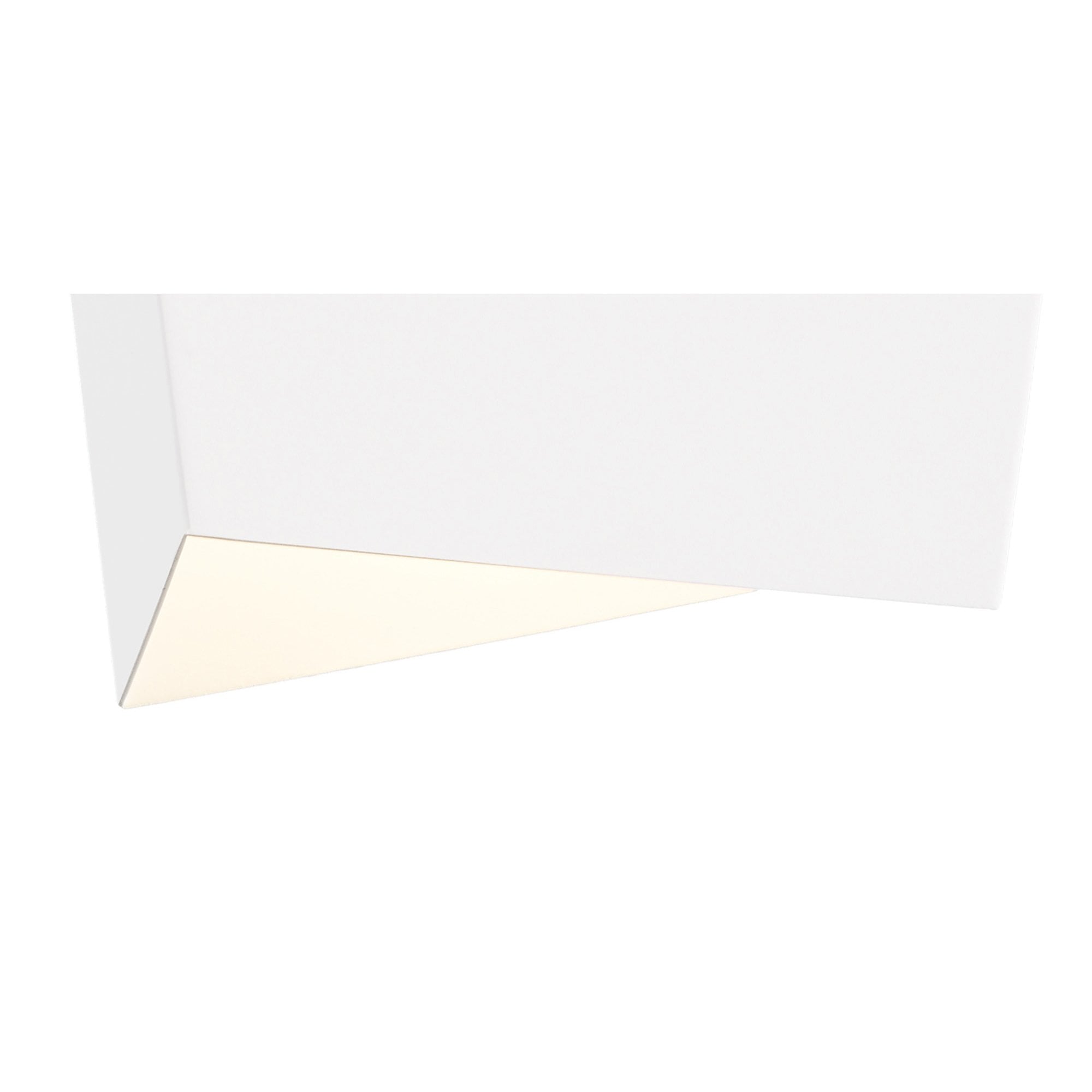 M6220 Asimetric Wall Light Rhombus 1 Light White