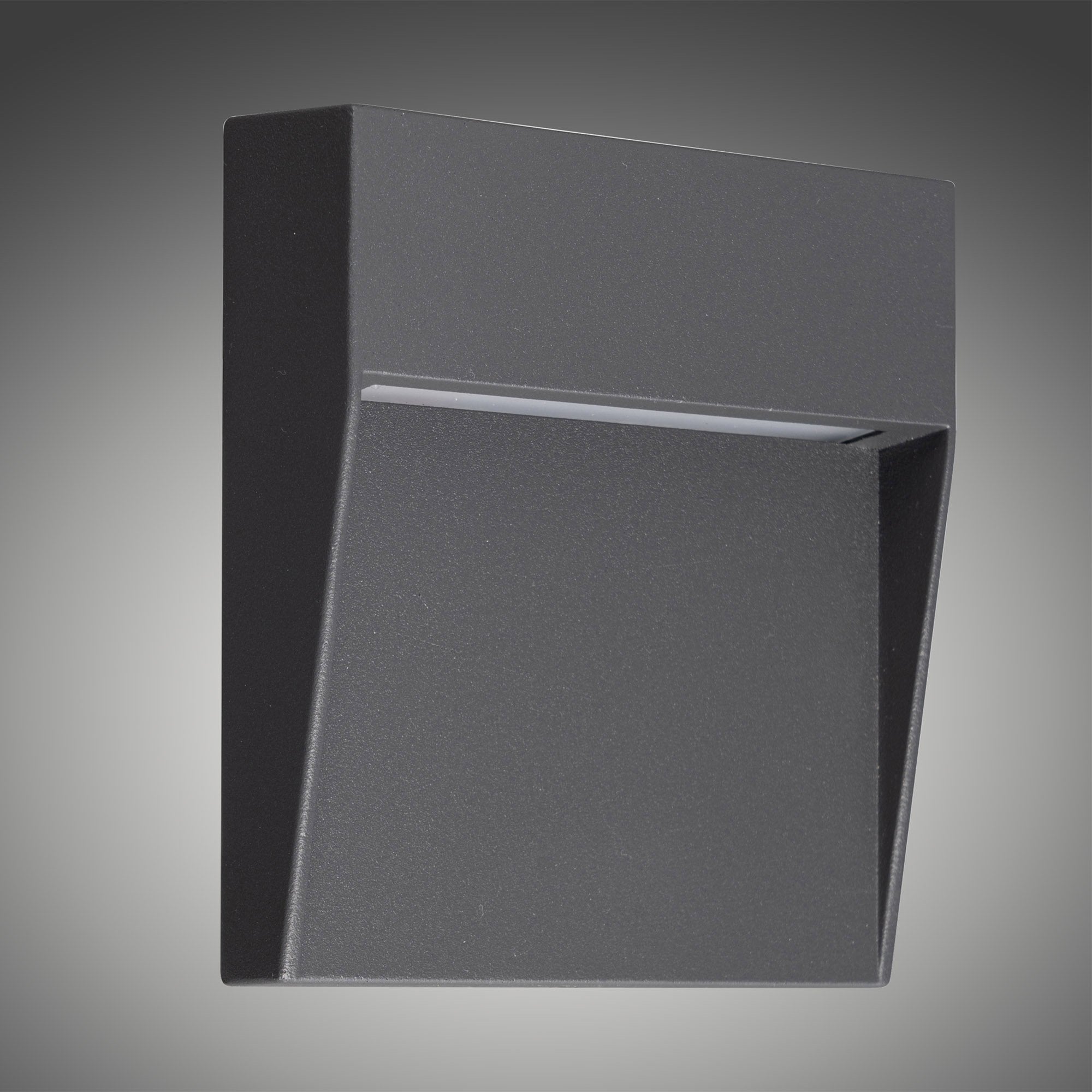 M7011 Baker Outdoor Wall Lamp Small Square 3W LED Anthracite