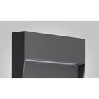 M7011 Baker Outdoor Wall Lamp Small Square 3W LED Anthracite
