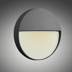 M7013 Baker Outdoor Wall Lamp Small Round 3W LED Anthracite