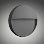 M7013 Baker Outdoor Wall Lamp Small Round 3W LED Anthracite