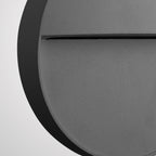 M7013 Baker Outdoor Wall Lamp Small Round 3W LED Anthracite