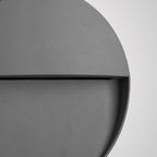 M7013 Baker Outdoor Wall Lamp Small Round 3W LED Anthracite