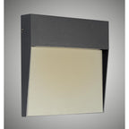 M7015 Baker Outdoor Wall Lamp Large Square 6W LED Anthracite