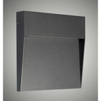 M7015 Baker Outdoor Wall Lamp Large Square 6W LED Anthracite