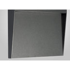 M7015 Baker Outdoor Wall Lamp Large Square 6W LED Anthracite