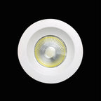 MC0046 Basico COB Downlight 9.5cm Round 5W COB LED Matt White