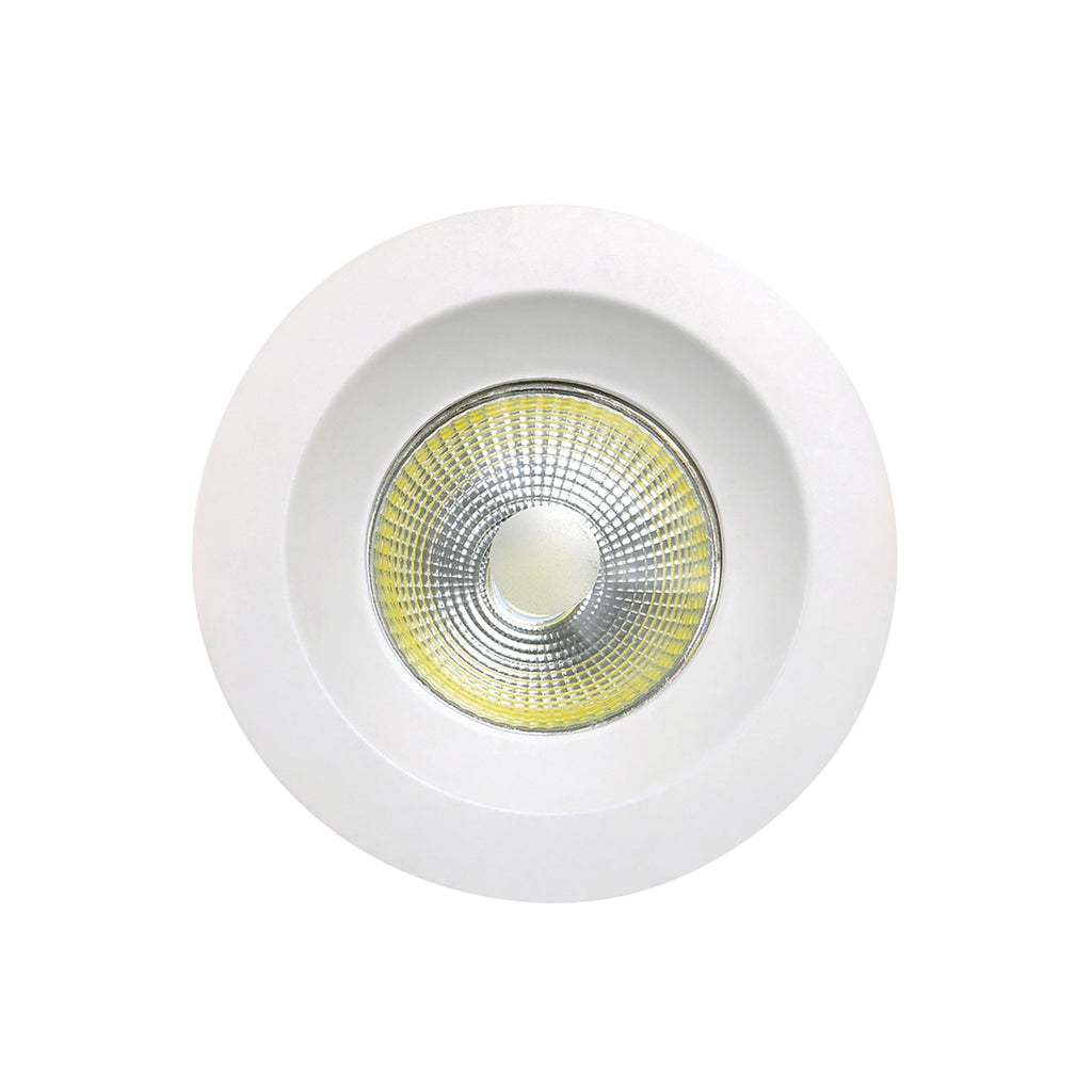 MC0046 Basico COB Downlight 9.5cm Round 5W COB LED Matt White
