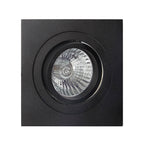 MC0008 Basico GU10 Swivel Downlight 9.2cm Square 1 Light Sand Black