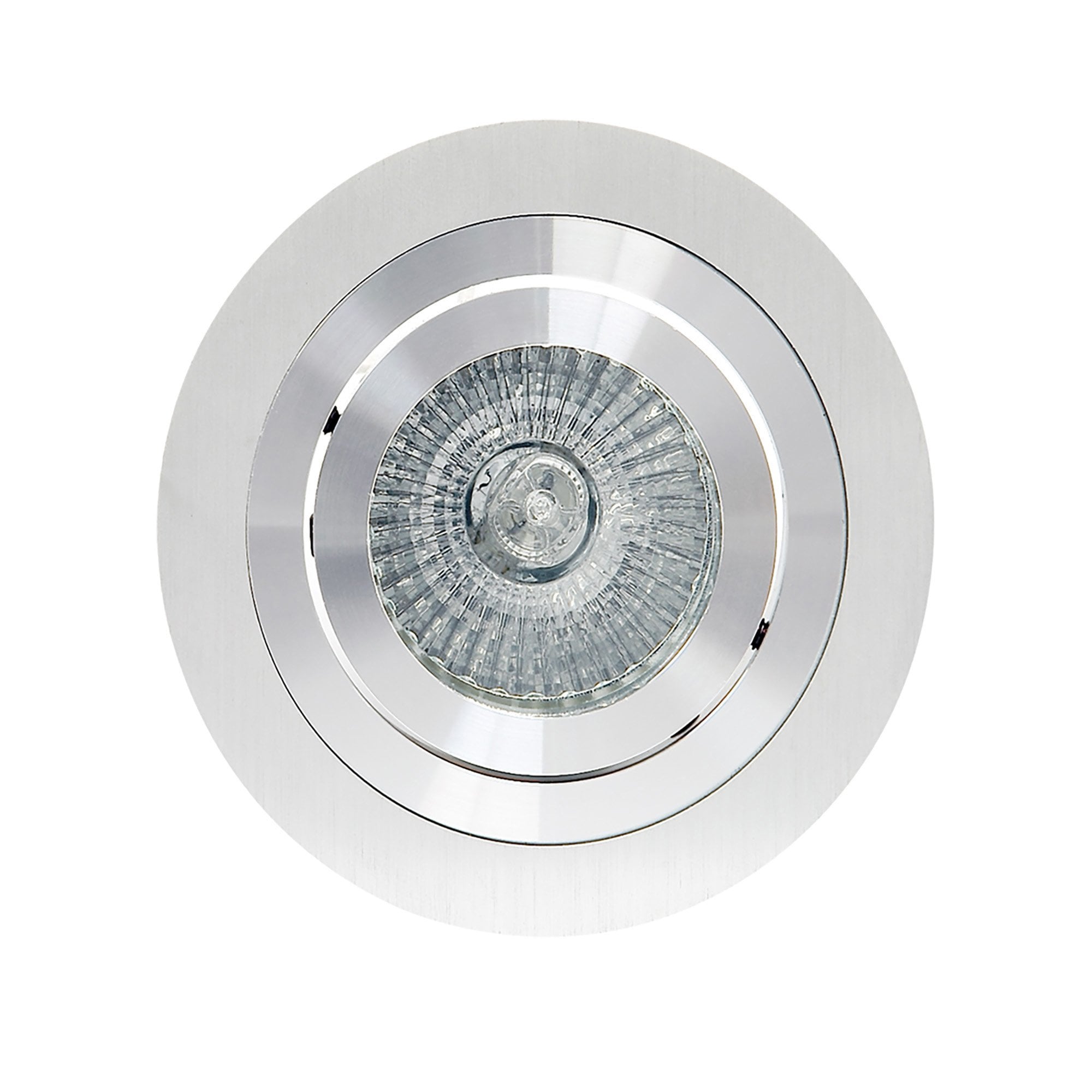 MC0005 Basico GU10 Swivel Downlight 9.2cm Round 1 x GU10 Max 50W Aluminium