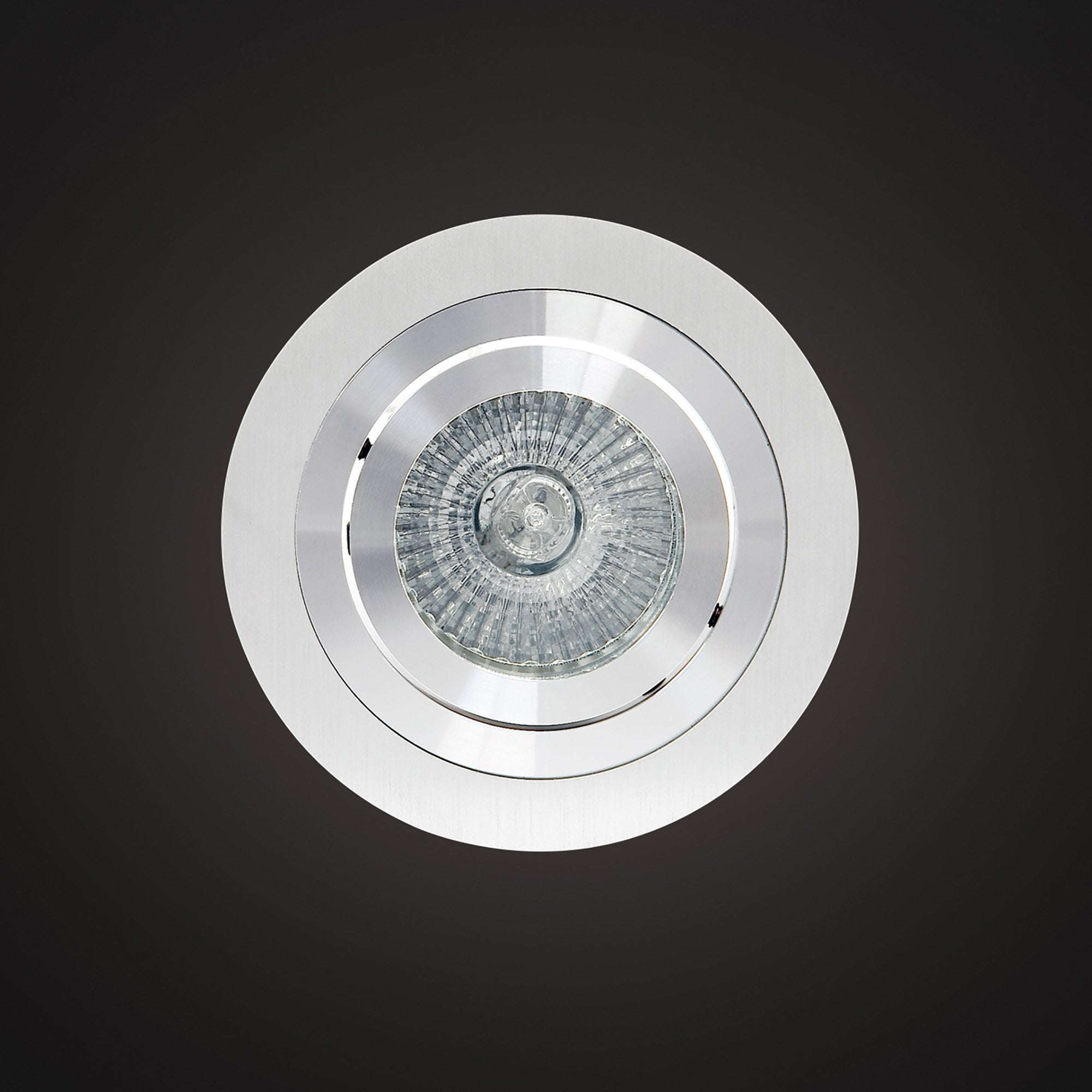 MC0005 Basico GU10 Swivel Downlight 9.2cm Round 1 x GU10 Max 50W Aluminium