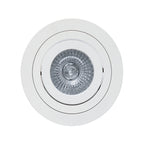 MC0003 Basico GU10 Swivel Downlight 9.2cm Round 1 x GU10 Max 50W Matt White
