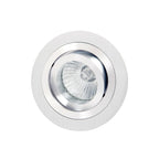 MC0001 Basico GU10 Swivel Downlight 9.2cm Round 1 x GU10 Max 50W Satin Nickel / Chrome
