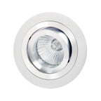 MC0001 Basico GU10 Swivel Downlight 9.2cm Round 1 x GU10 Max 50W Satin Nickel / Chrome