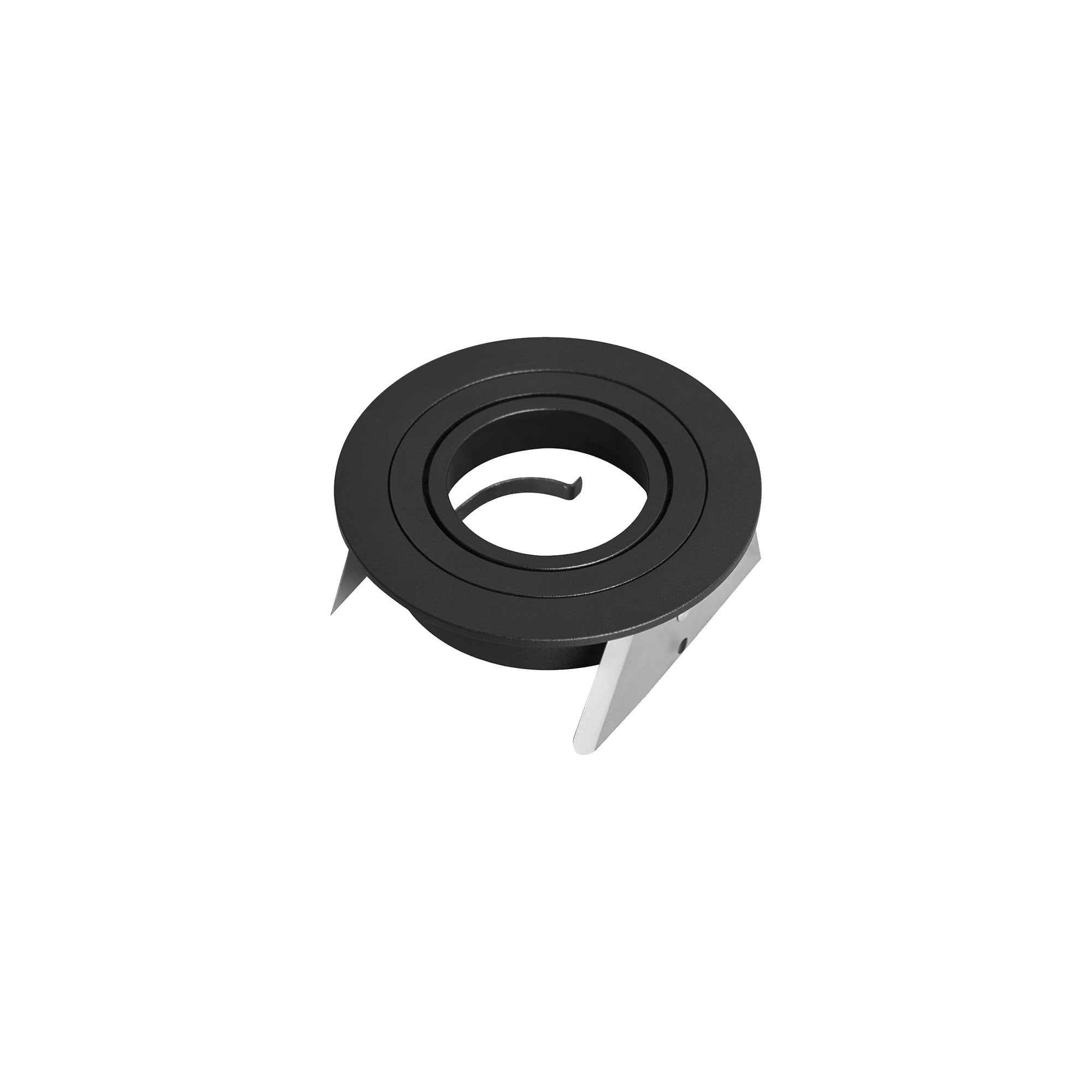 MC7743 Basico GU10 Downlight 9.5cm Round 1 x GU10 Max 12W Black