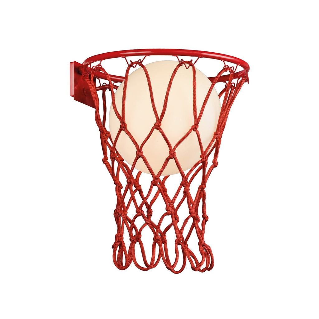 M7244 Basketball Wall Lamp 1 Light Matt Red (S)