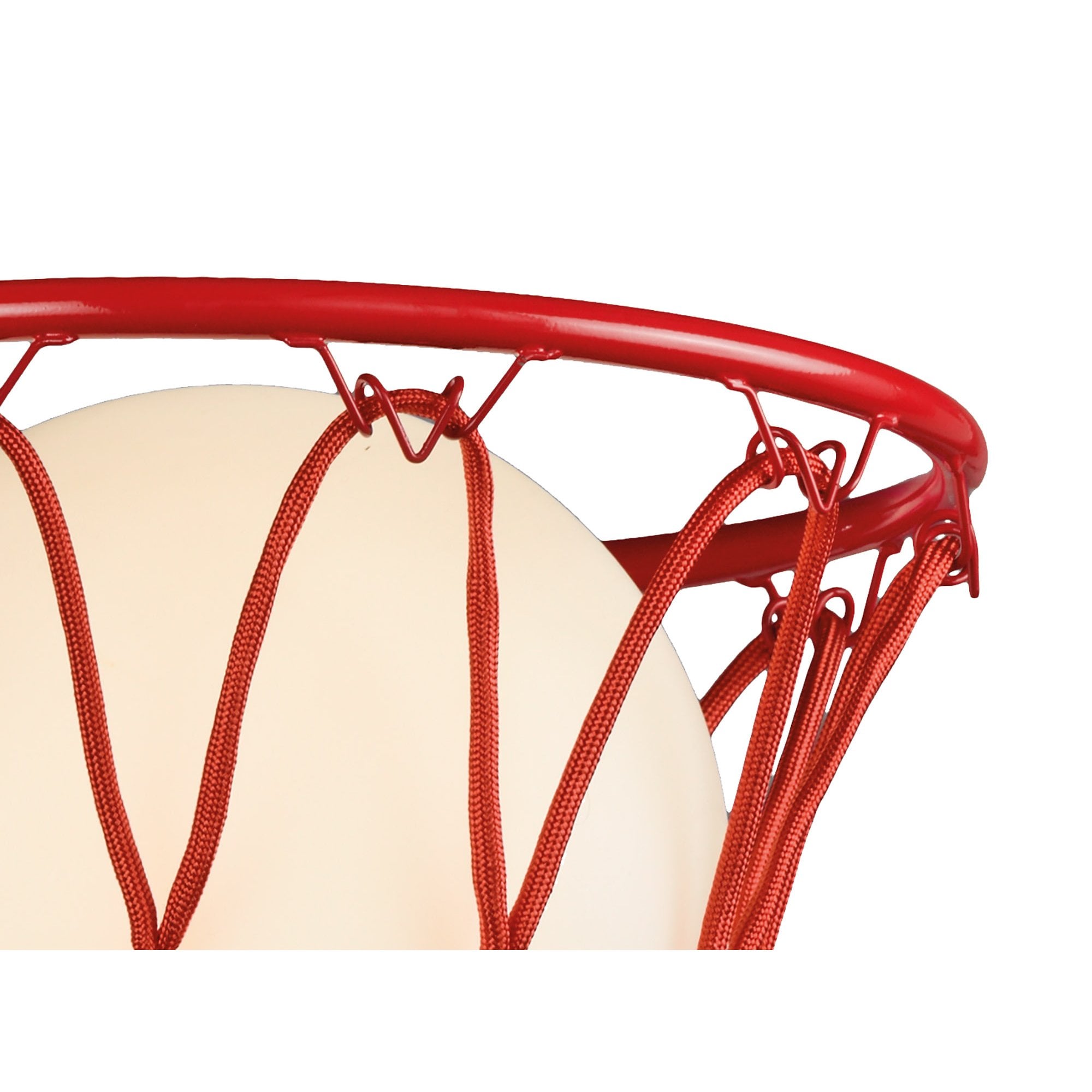 M7244 Basketball Wall Lamp 1 Light Matt Red