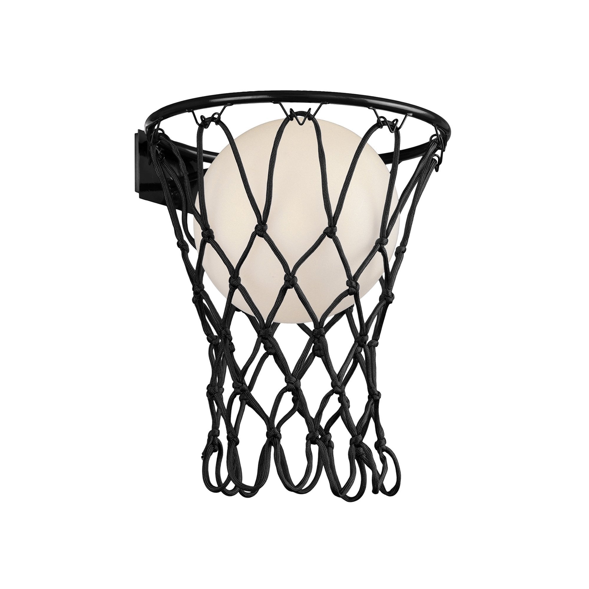 M7243 Basketball Wall Lamp 1 Light Matt Black