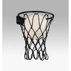M7243 Basketball Wall Lamp 1 Light Matt Black