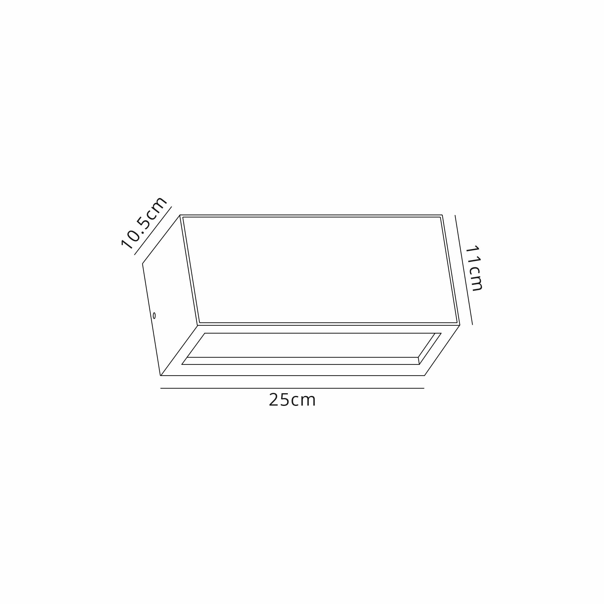 Beret Outdoor Wall  Lamp 1 Light Graphite
