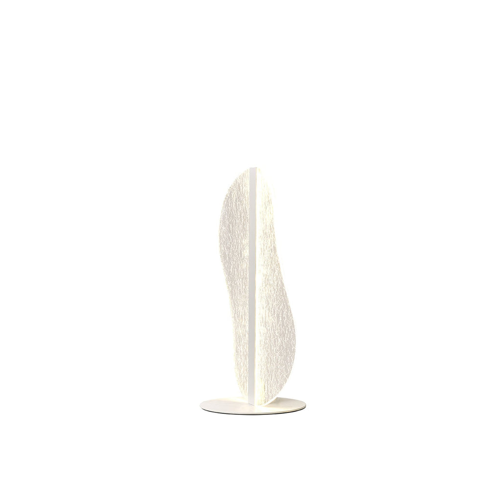 M7768 Bianca Table Lamp 15W LED White Acrylic