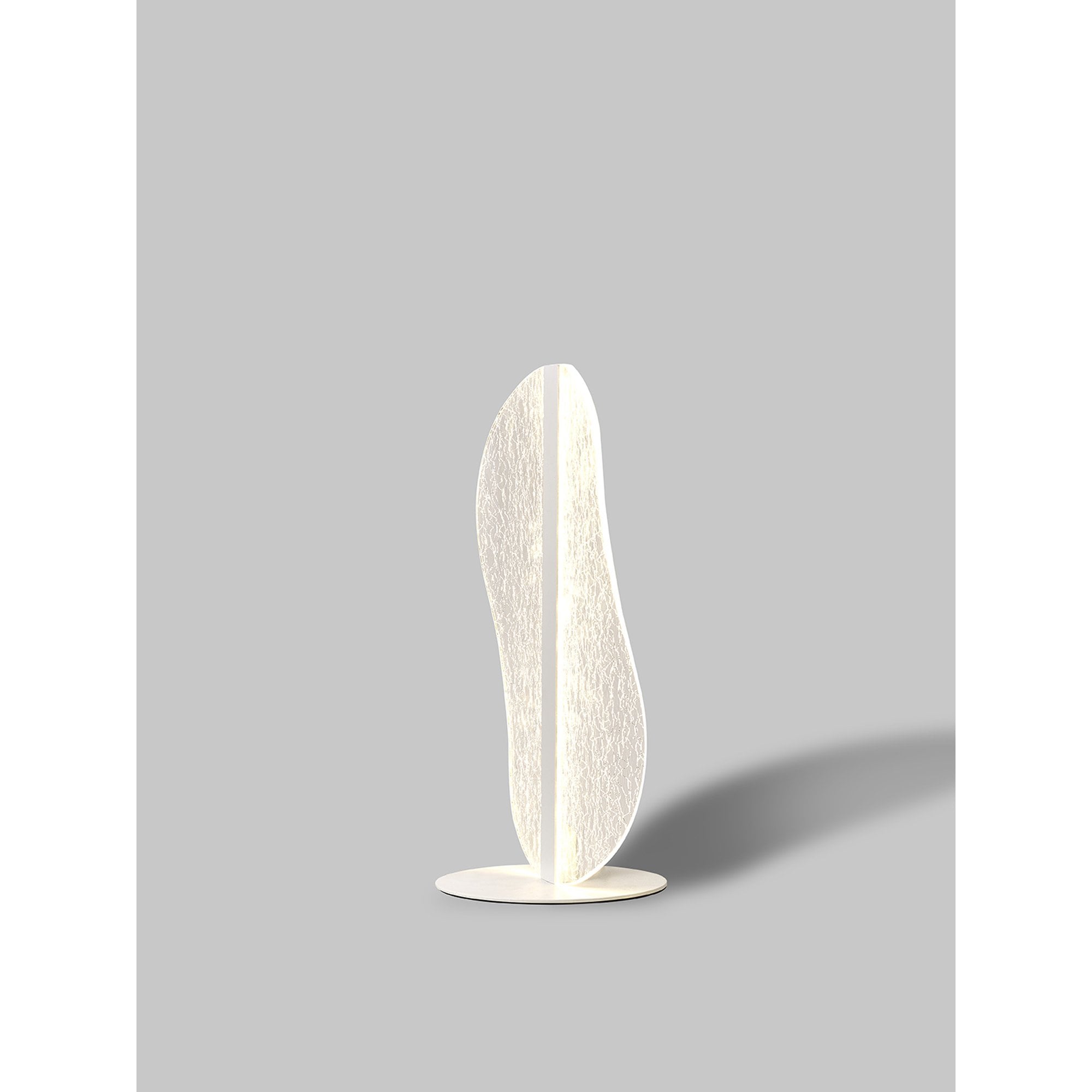 M7768 Bianca Table Lamp 15W LED White Acrylic