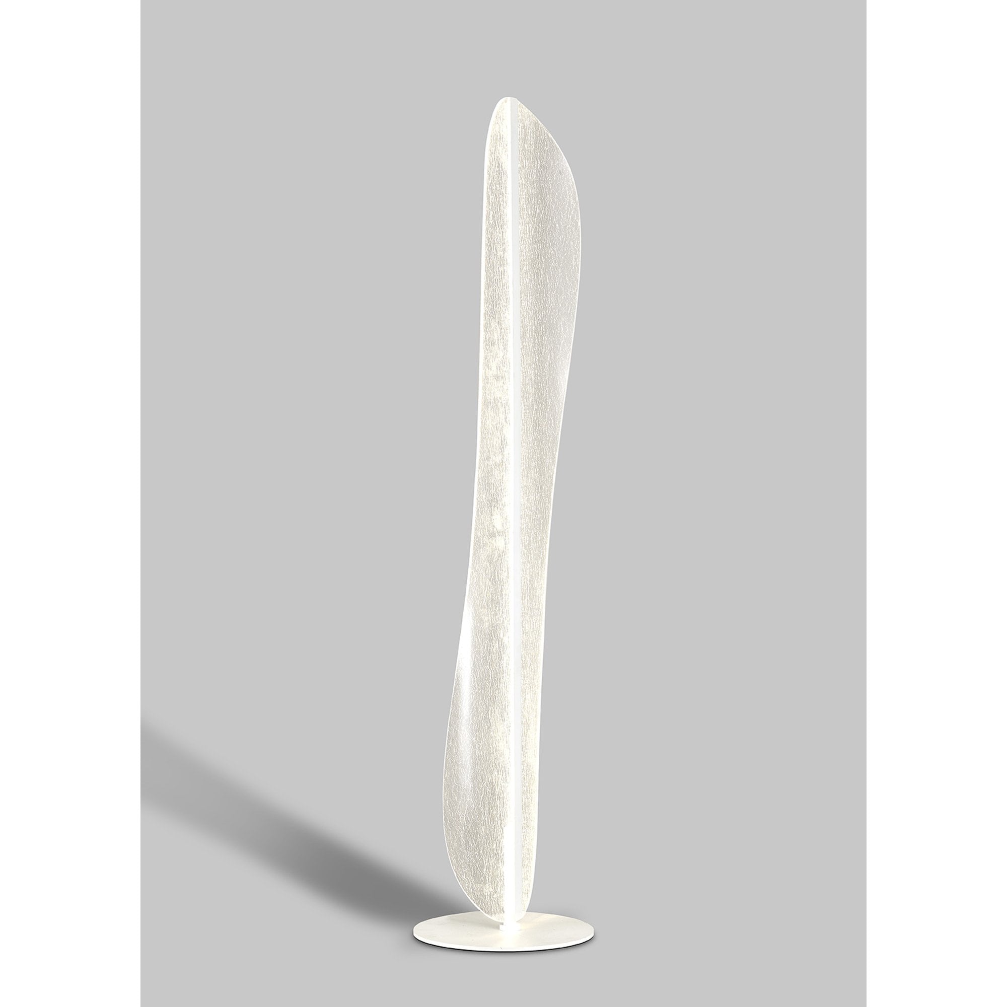 M7769 Bianca Floor Lamp 30W LED White Acrylic