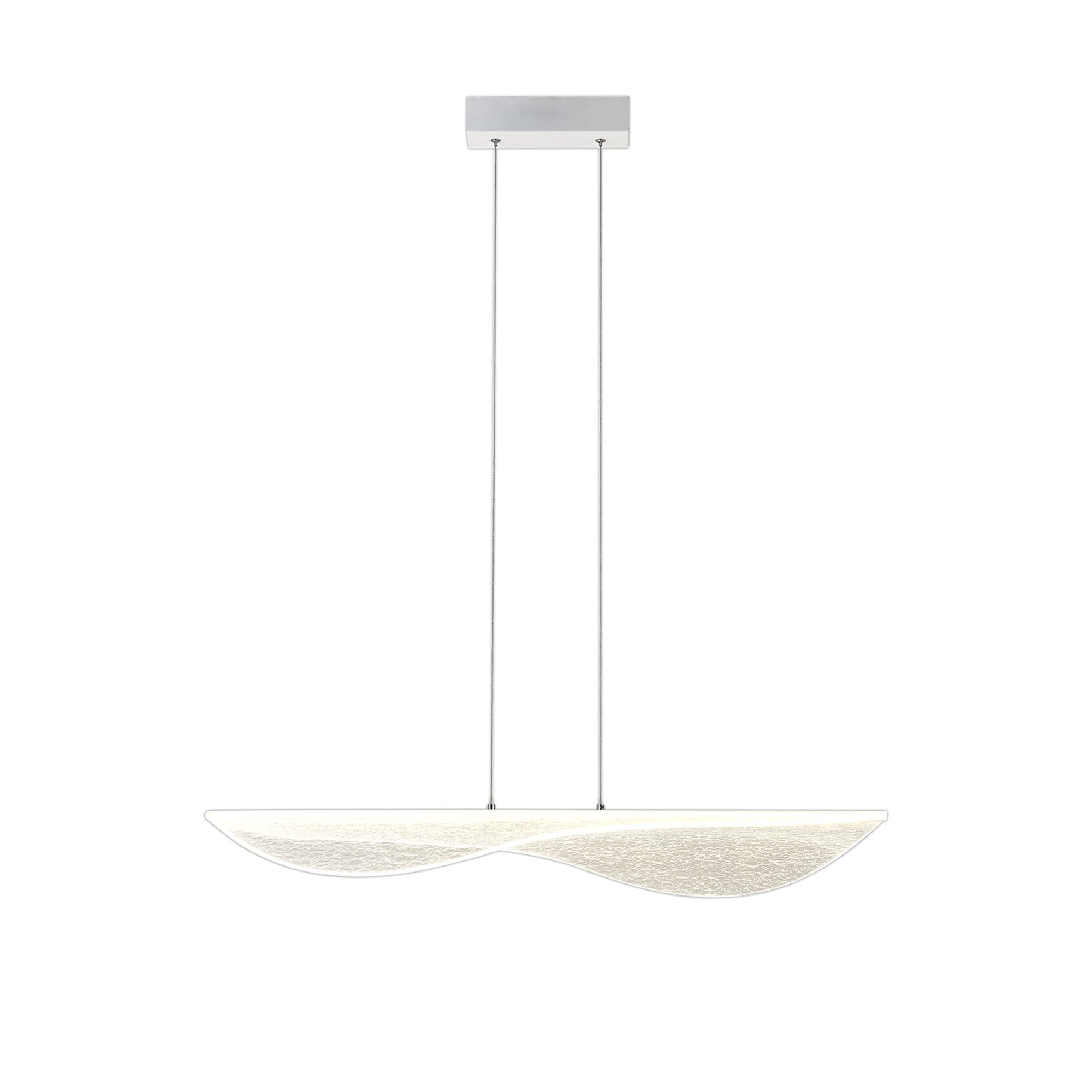 M7765 Bianca Pendant 50W LED White Acrylic