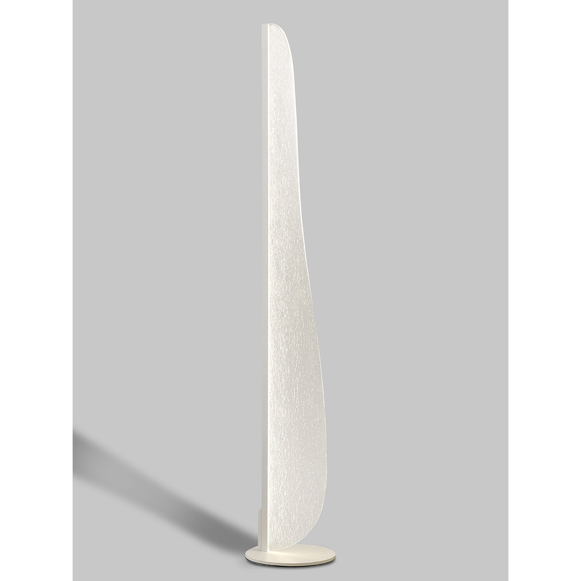 M7838 Bianca Small Floor Lamp 20W LED White Acrylic