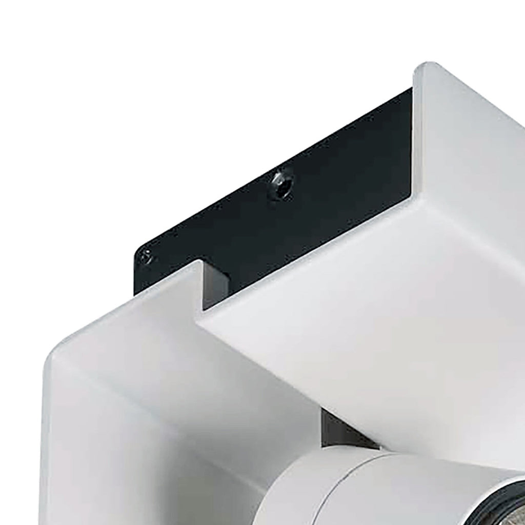 M5718 Bocaray Surface Mounted Spot / Wall Light 1 x 7W LED Matt White / Black