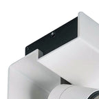 M5718 Bocaray Surface Mounted Spot / Wall Light 1 x 7W LED Matt White / Black