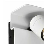 M5717 Bocaray Surface Mounted Spot / Wall Light 1 x 7W LED Matt White / Black